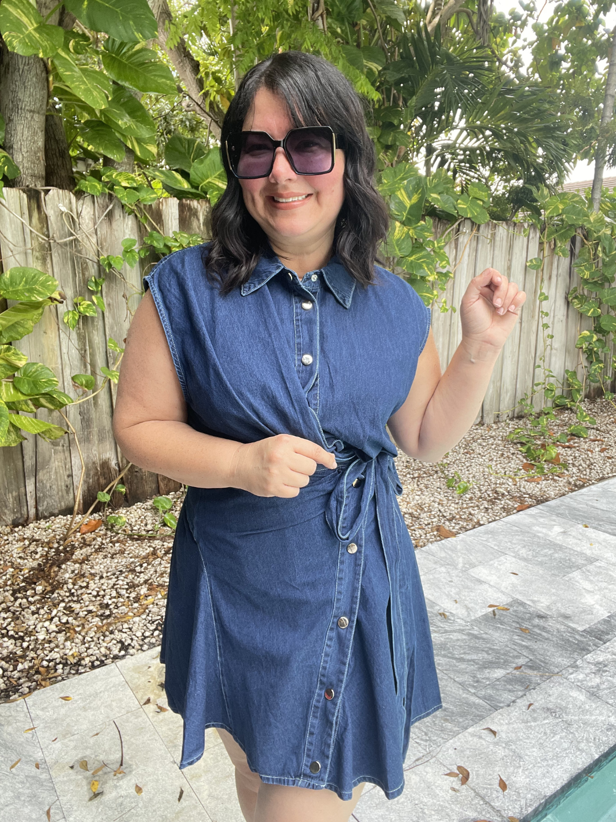 The Twist Theory Mini Dress
