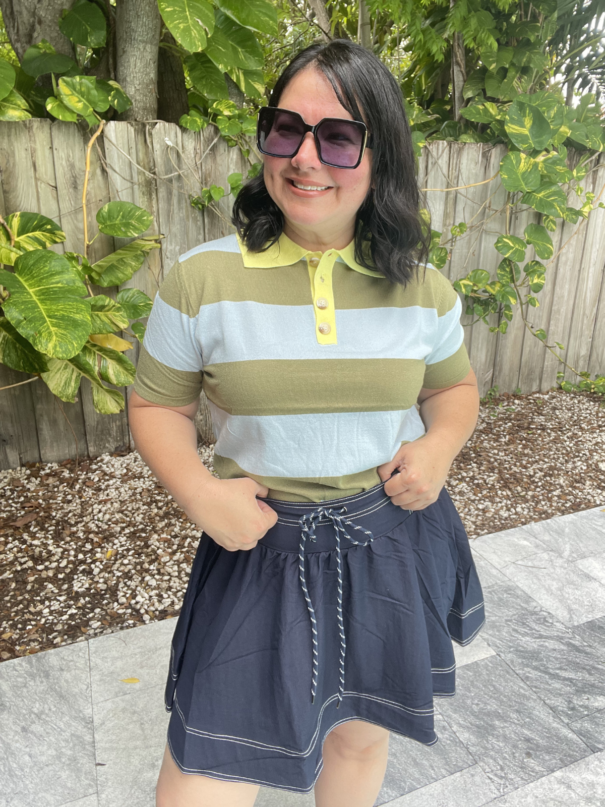 Studio Stripe Polo
