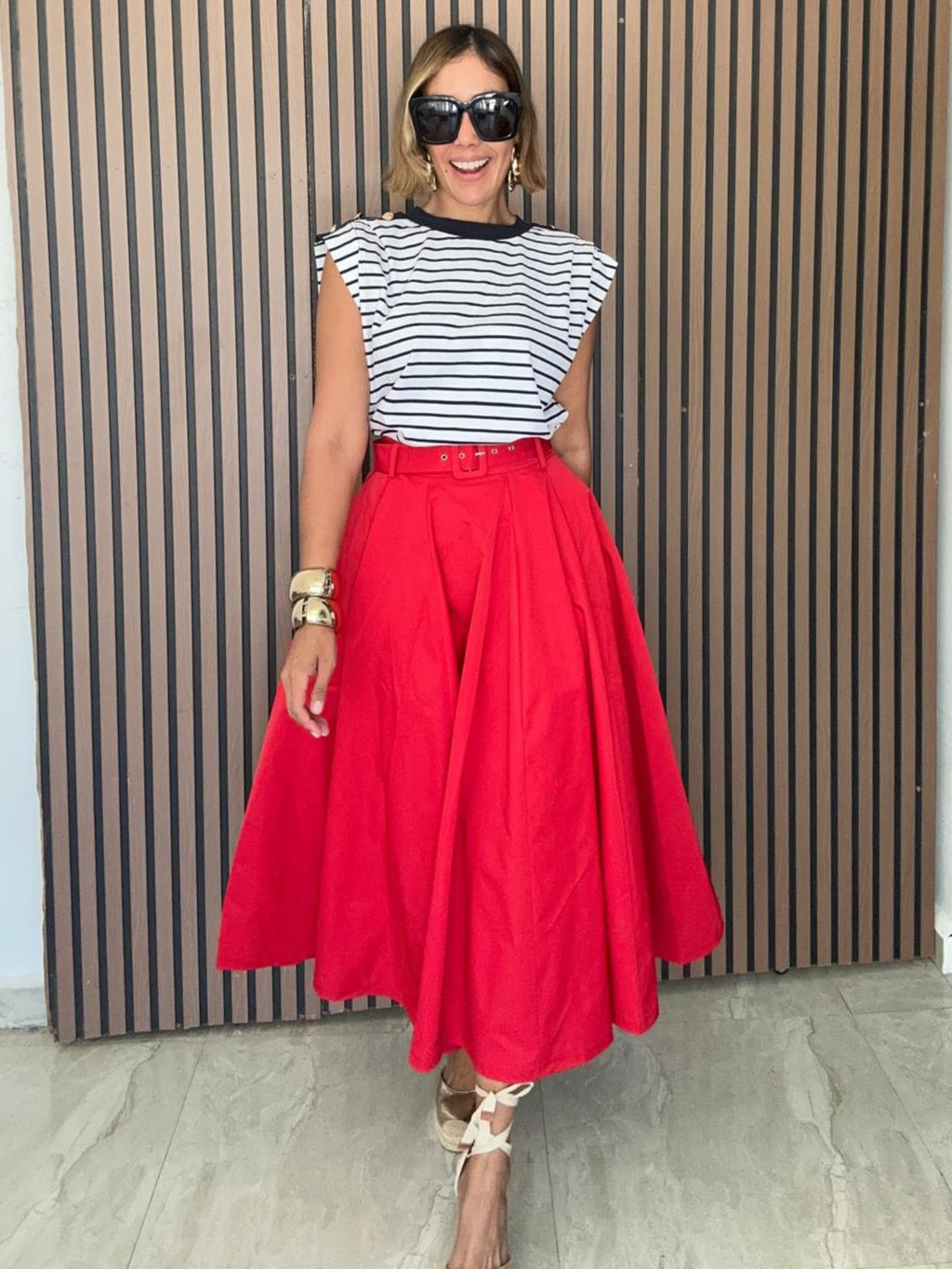 The Salt Air Striped Top