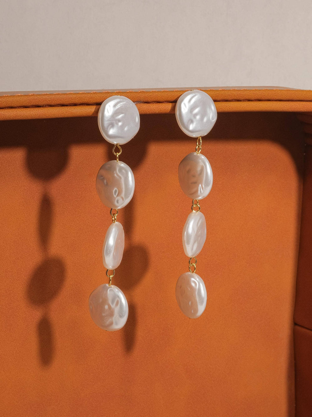 Héloïse 18K Non-Tarnish Pearl Drop Earring