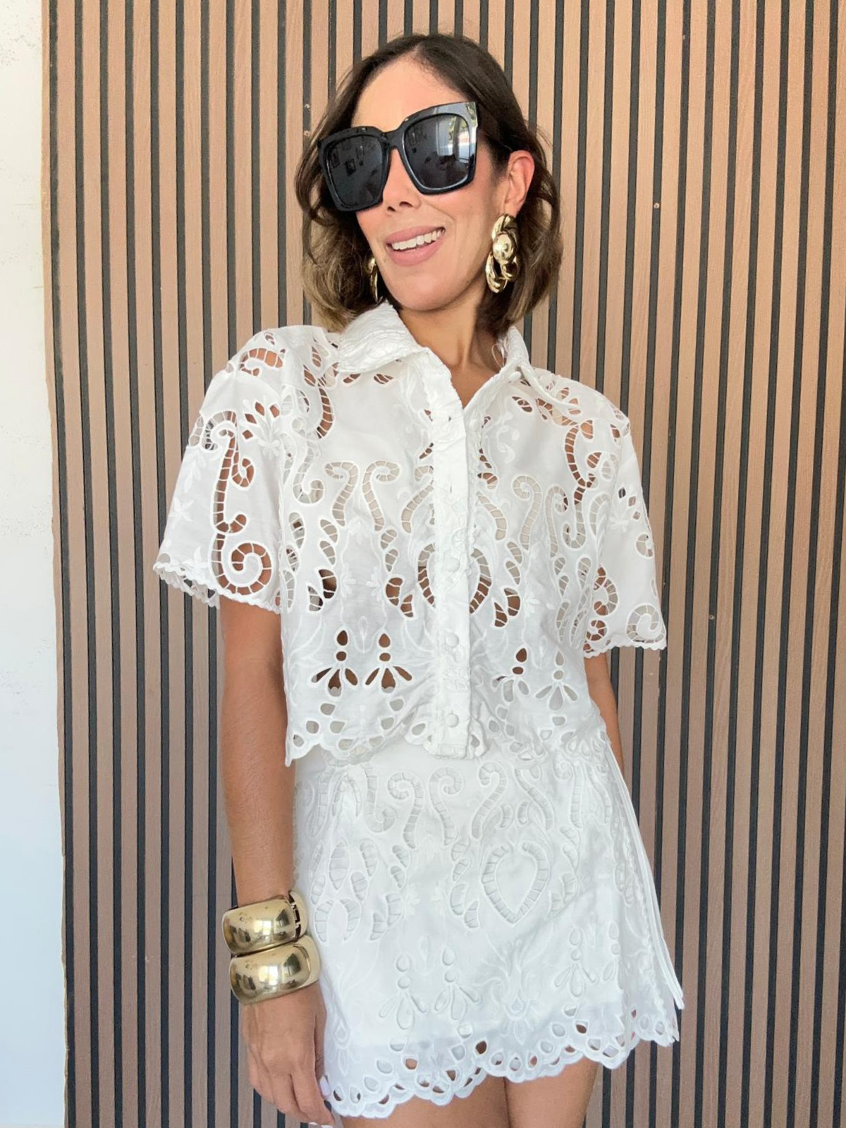 The Made for This Moment Blouse and Skirt Set