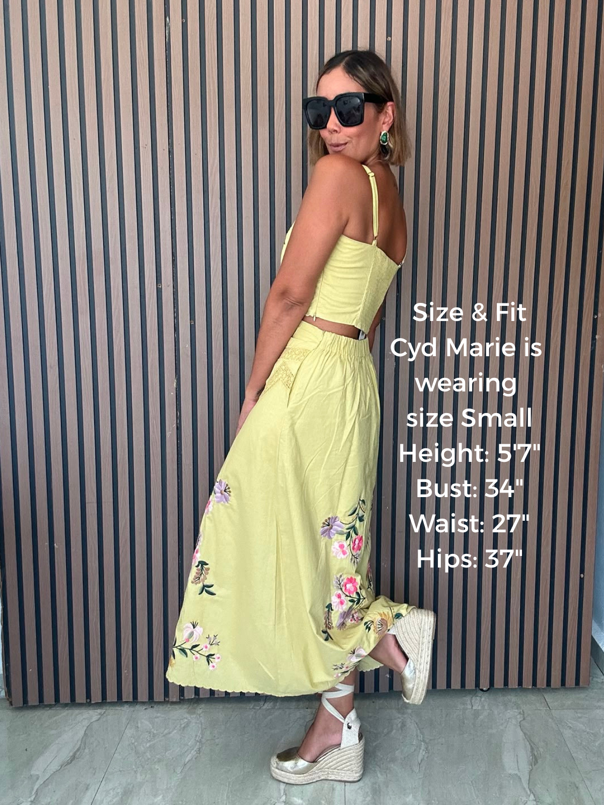 The Weekend in Provence Top & Skirt Set
