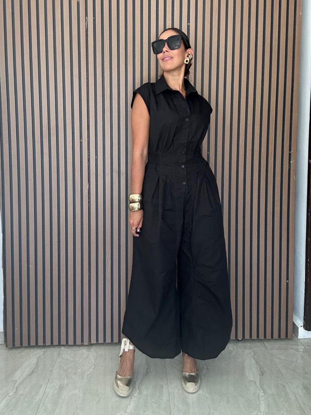 The 24/7 Collared Jumpsuit