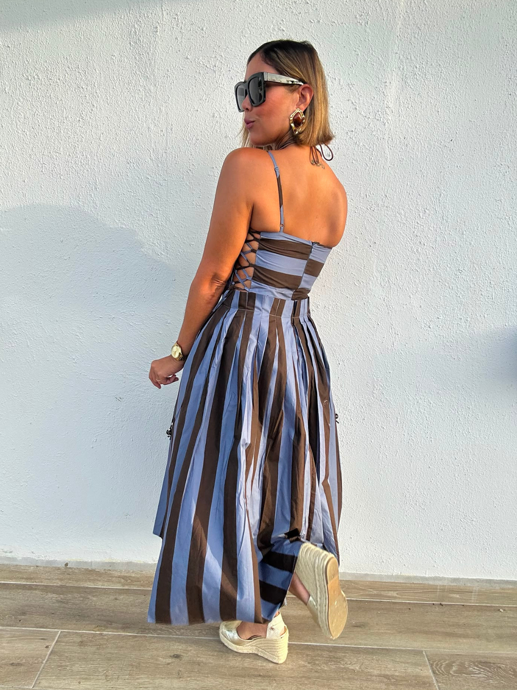 The Take the Scenic Route Midi Dress