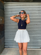 Boardwalk & Daydreams Mini Skirt