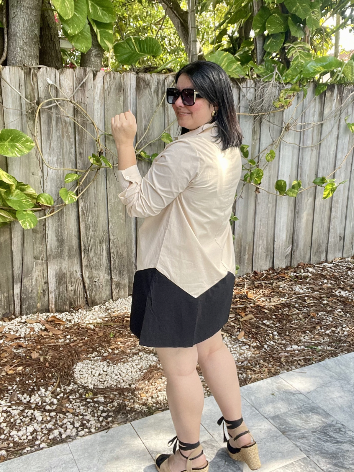 Half & Half, Fully Chic Dress