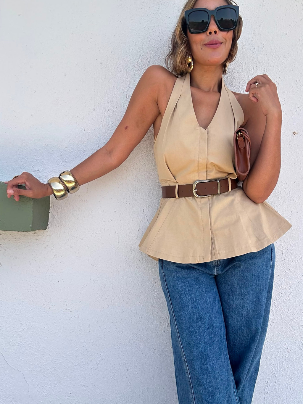 The Undone Elegance Top