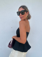 Femme Form Peplum Top