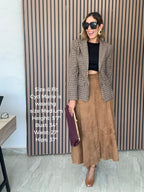 The Sentimental Journey Midi Skirt