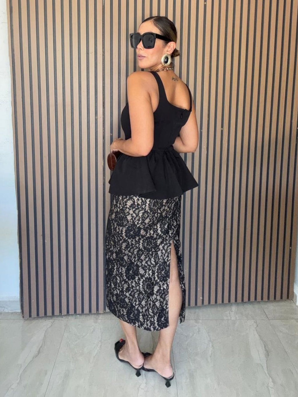 She Sets the Tone Peplum Top