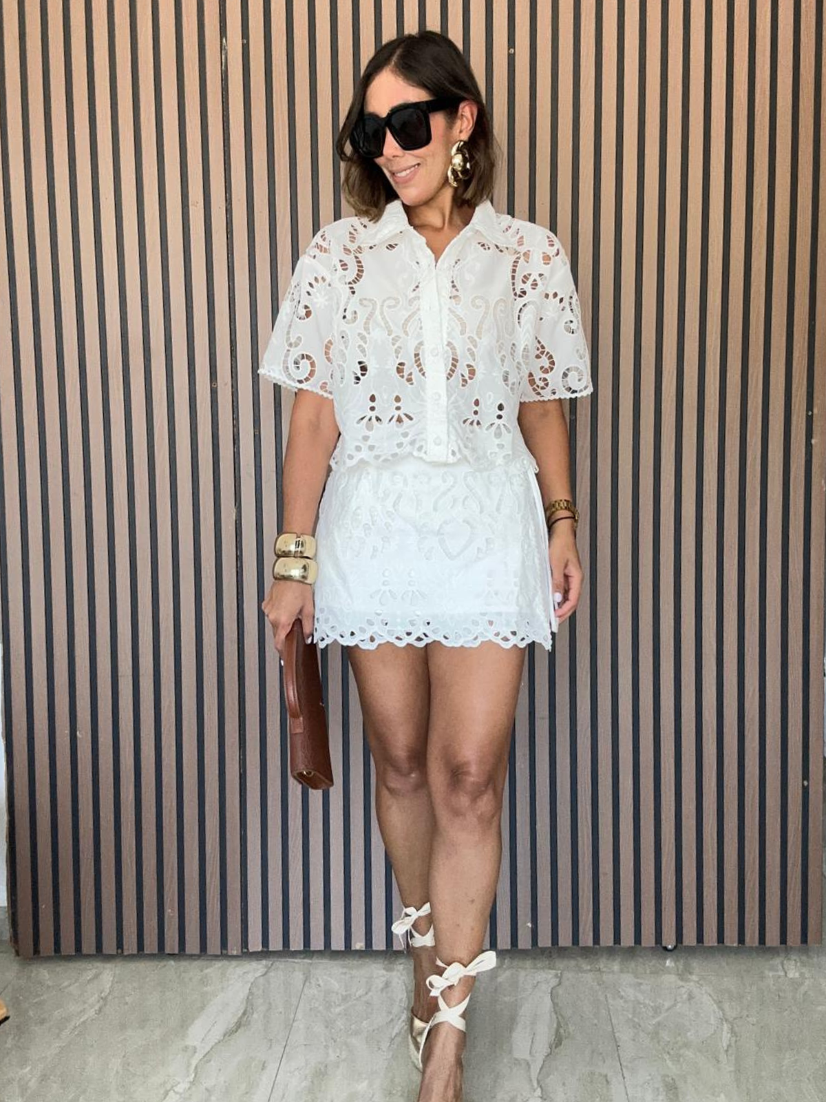 The Made for This Moment Blouse and Skirt Set