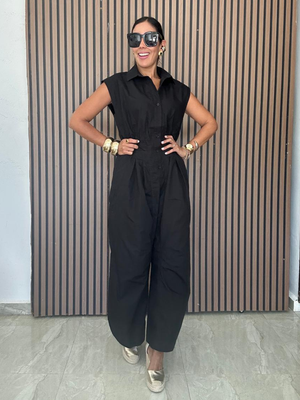 The 24/7 Collared Jumpsuit