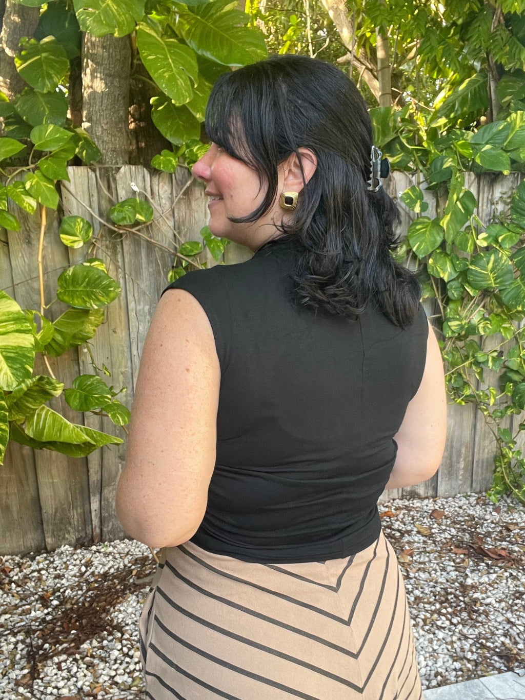 The Tender Embrace Mock Neck Top