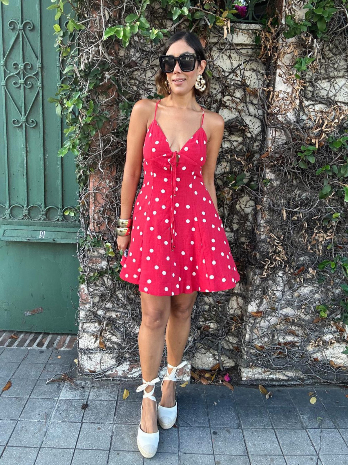 Show Stopper Cross-Back Mini Dress