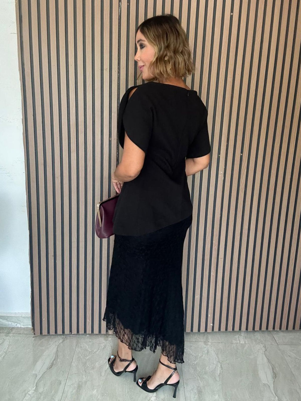 Moonlit Romance Lace Midi Skirt