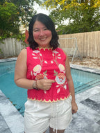 Marina Chic Belted Shorts