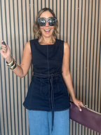Atelier Indigo Top