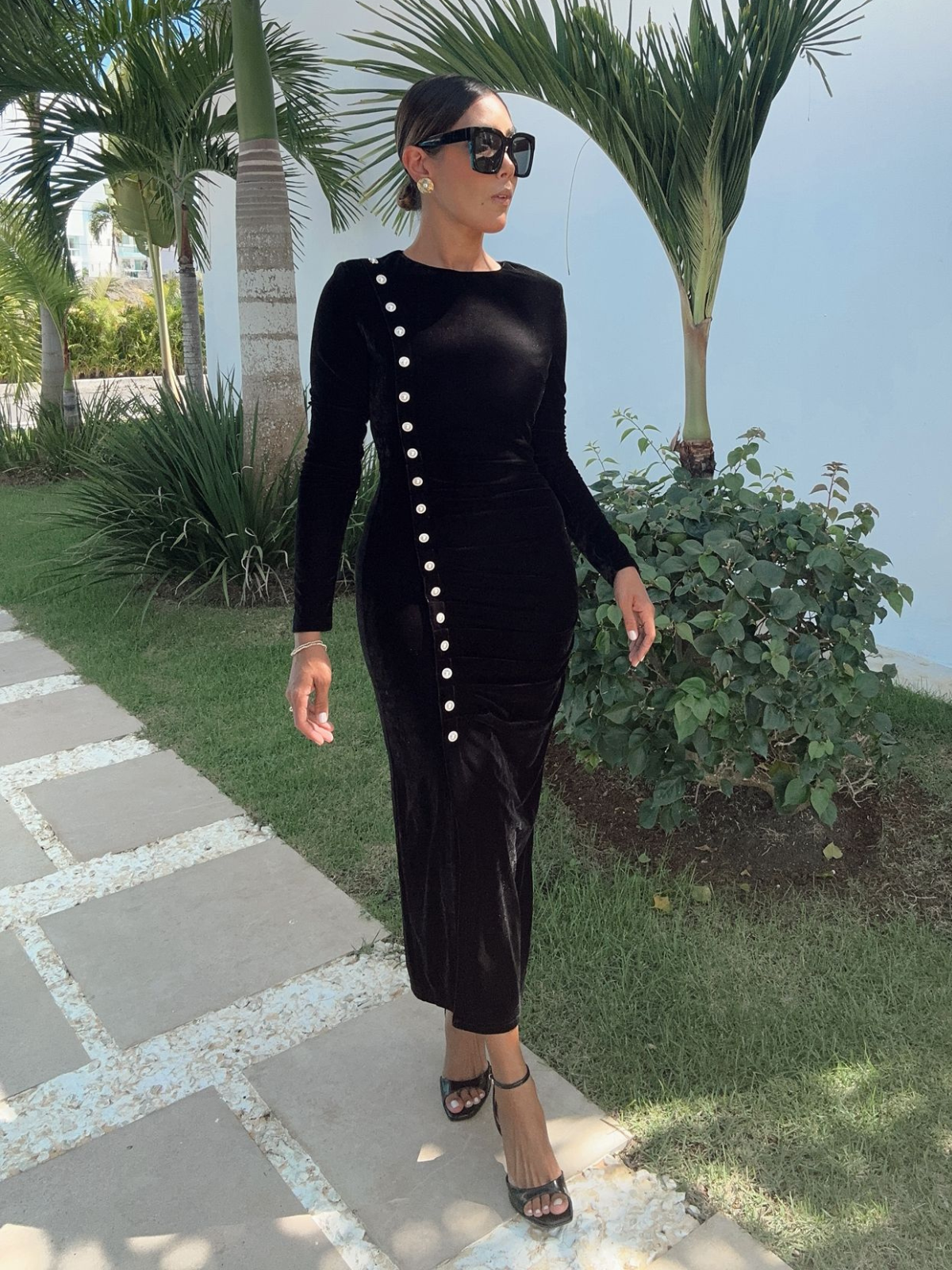 The Fifth Avenue Velvet Dress