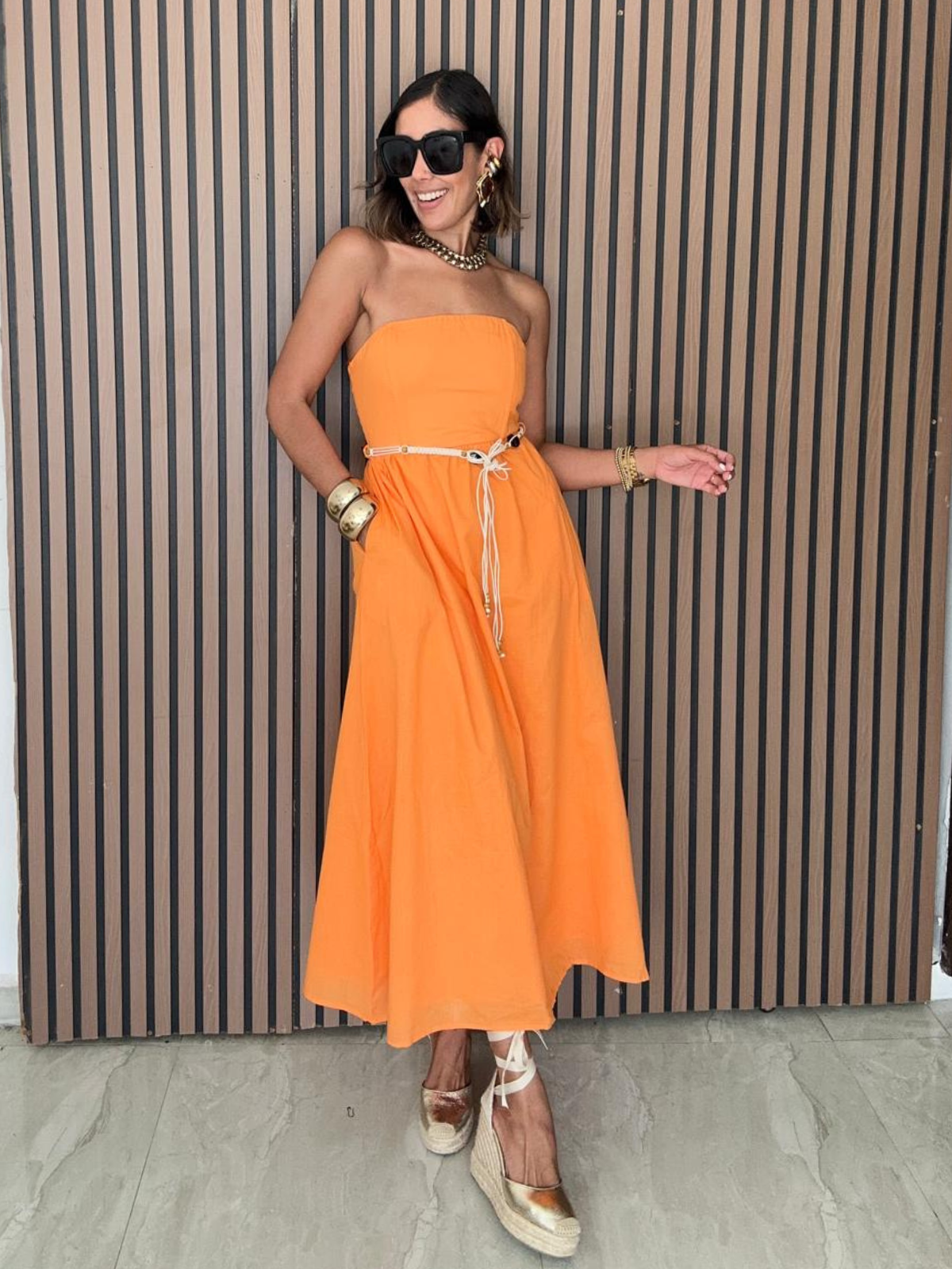 Where Time Slows Down Midi Dress