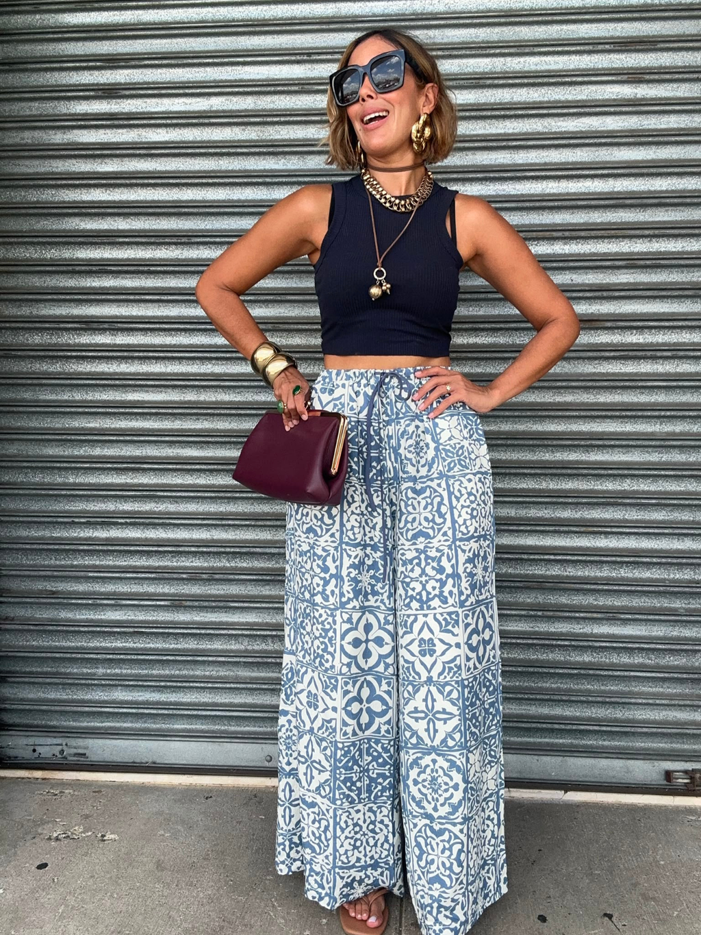 Postcards from Marrakech Palazzo Pants