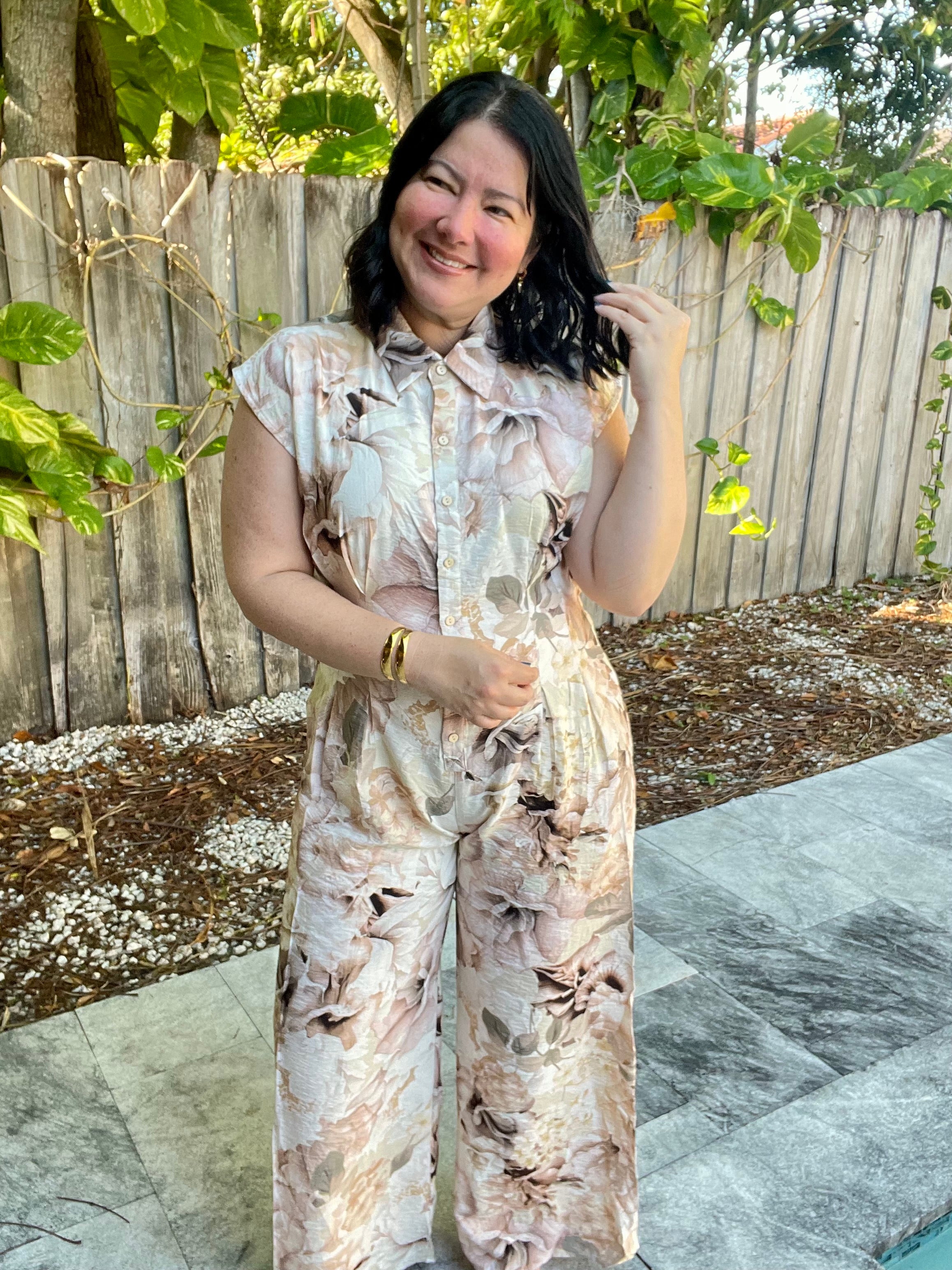 The Pretty Comes Naturally Jumpsuit