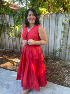 Amor Mio Eyelet Top and Skirt Seto