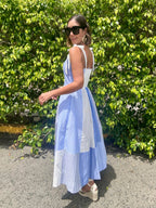 Perfectly Mixed Patchwork Maxi Dress
