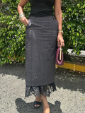 A Little Lace Goes a Long Way Skirt
