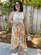 Pineapple Express Wrap Skirt