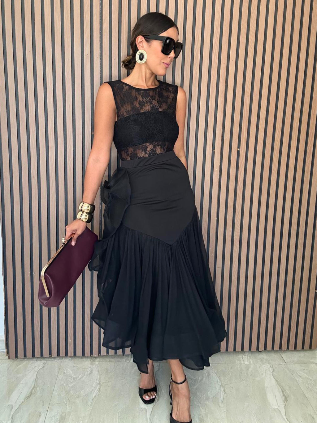 The Drama Flow Maxi Skirt