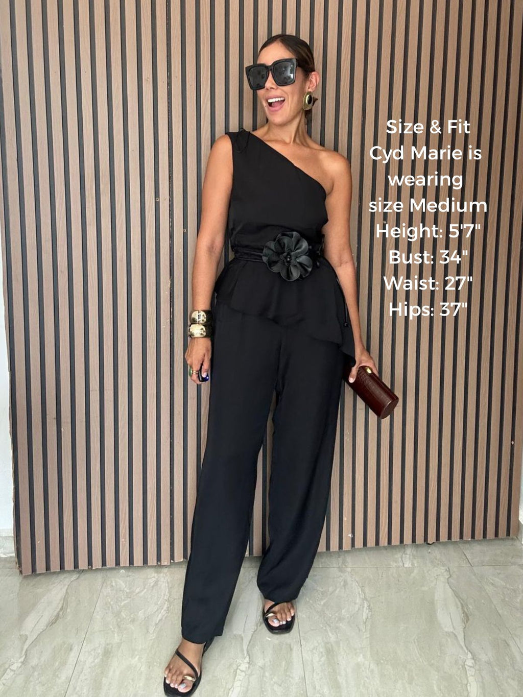 The Blooming Elegance Asymmetrical Jumpsuit