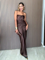 The Endless Devotion Satin Gown
