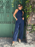 Back to Back Compliments Denim Jumpsuit