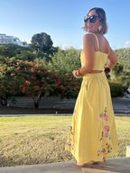 The Weekend in Provence Top & Skirt Set