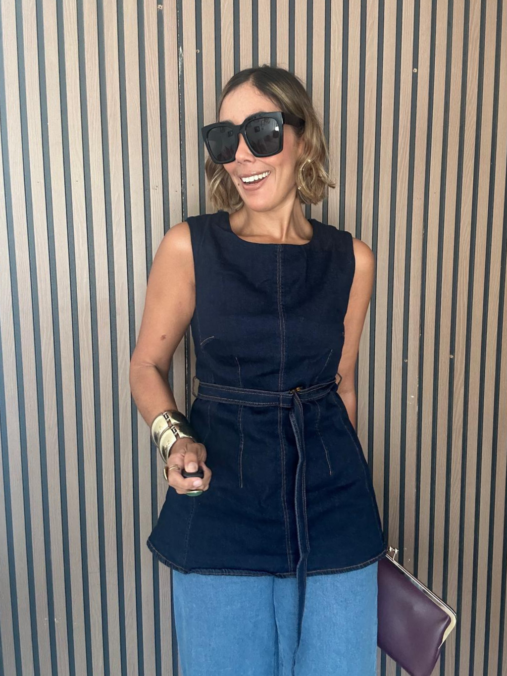 Atelier Indigo Top