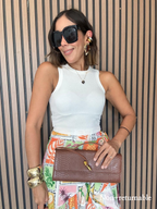 Marivi Ribbed Cropped Tank Top