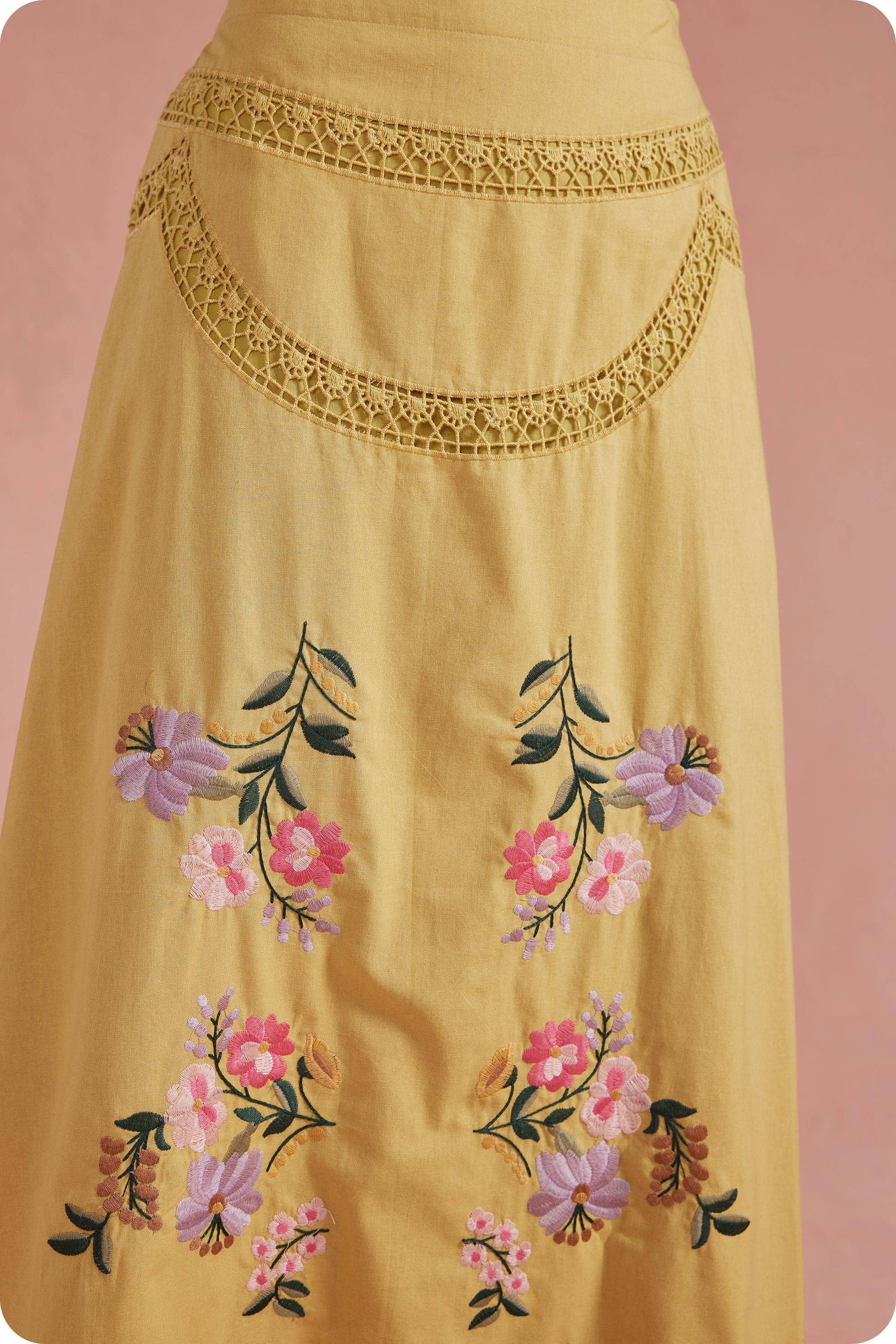 The Weekend in Provence Top & Skirt Set
