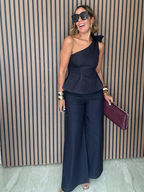 The She Means Business One Shoulder Top
