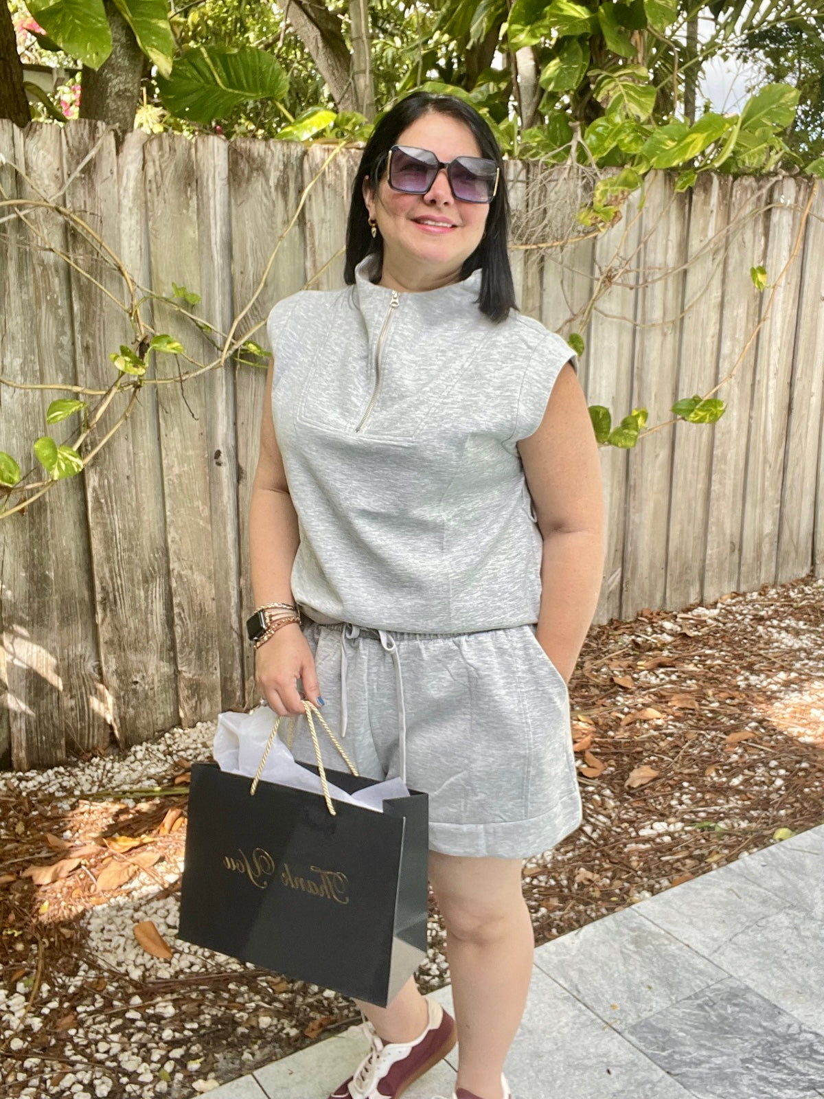 The Leisure Society Top And Shorts Set