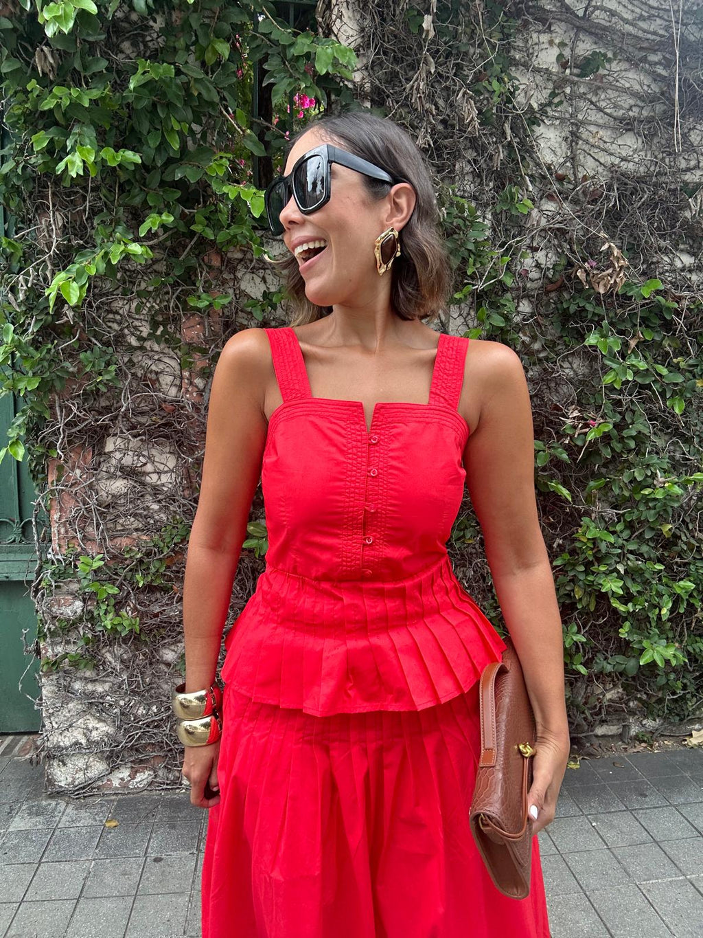 The Pretty Comes Easy Peplum Top