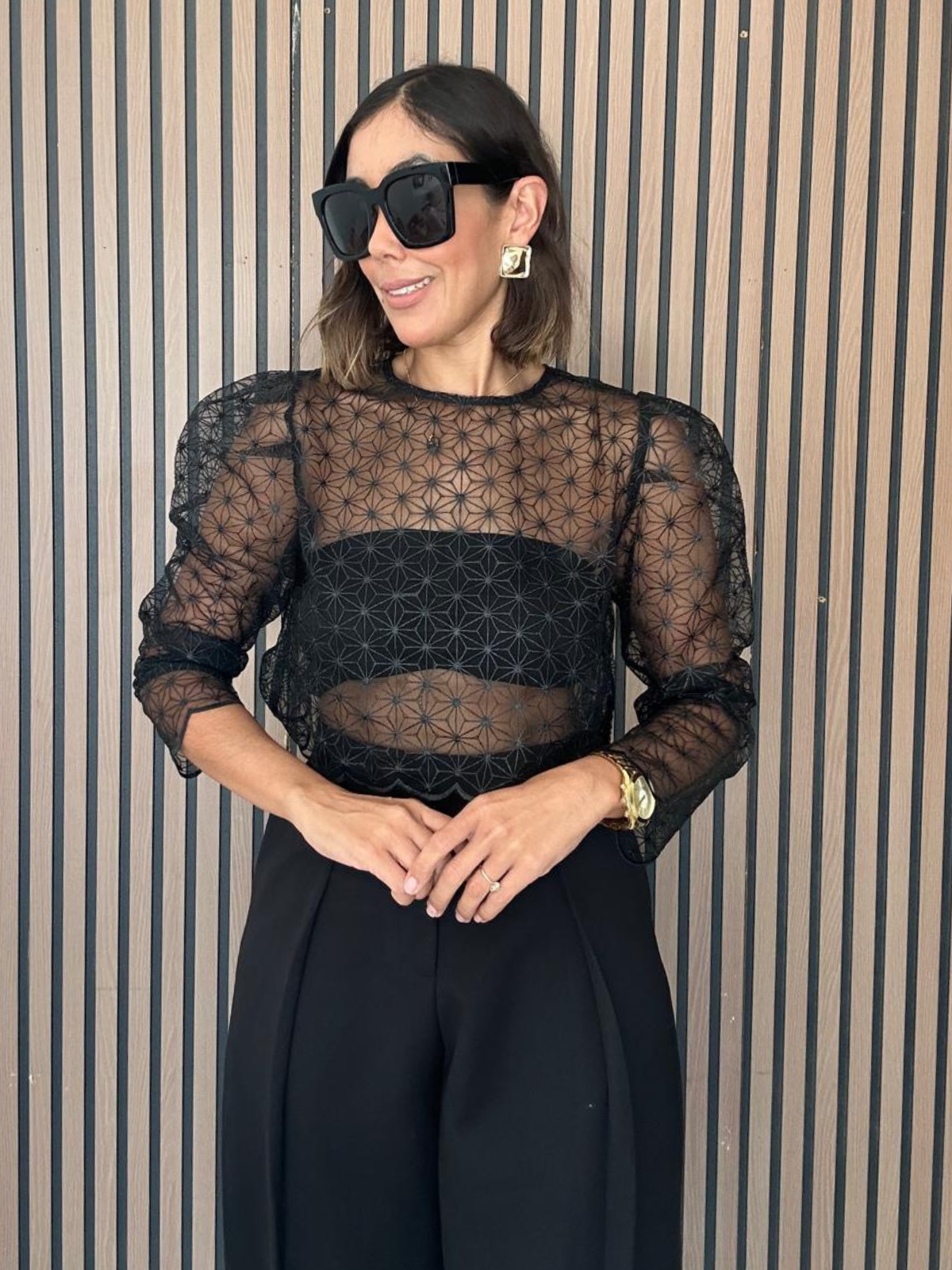 Rocio Ethereal Bloom Lace Top