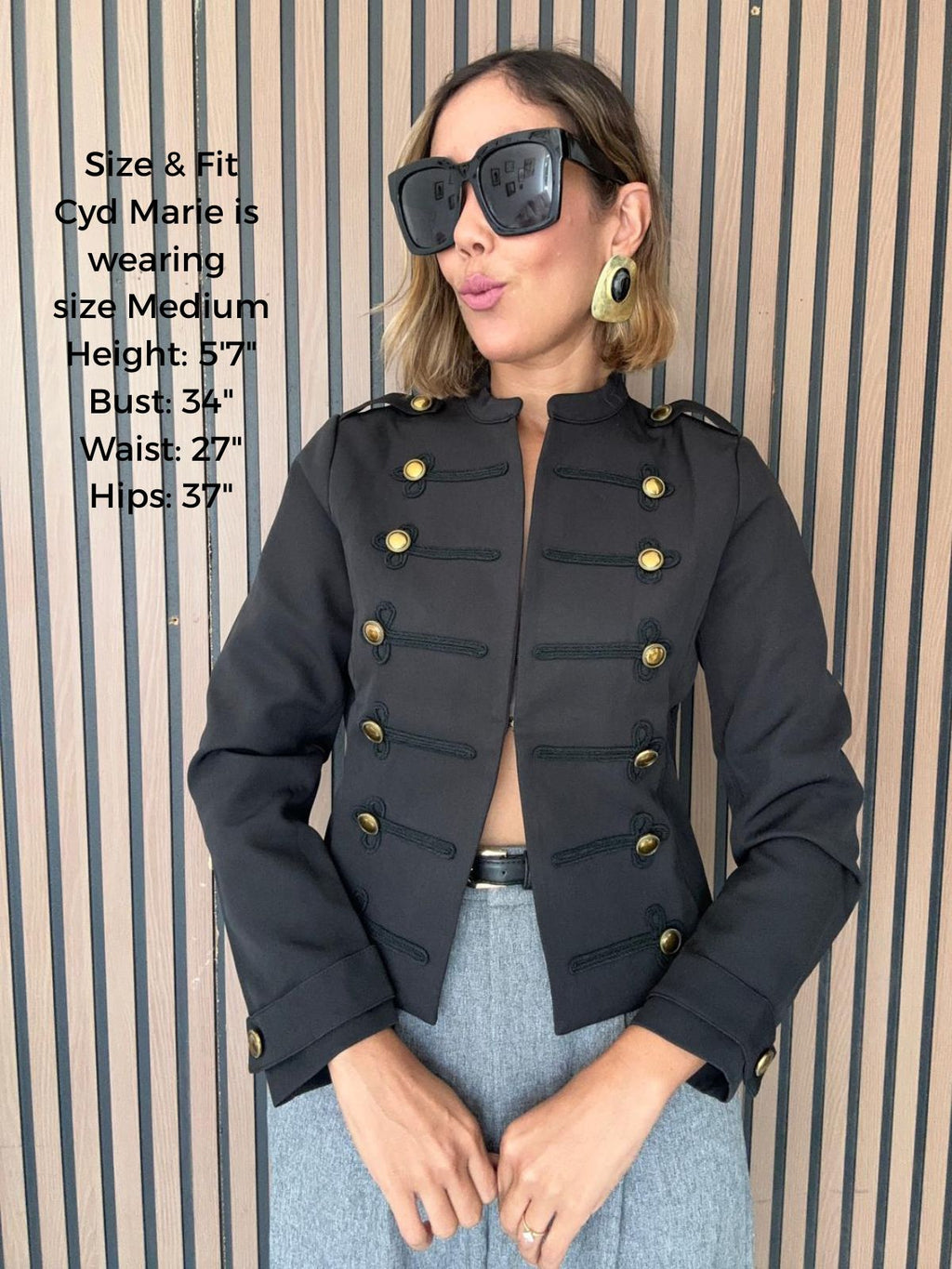 The Gallant Duchess Military Blazer