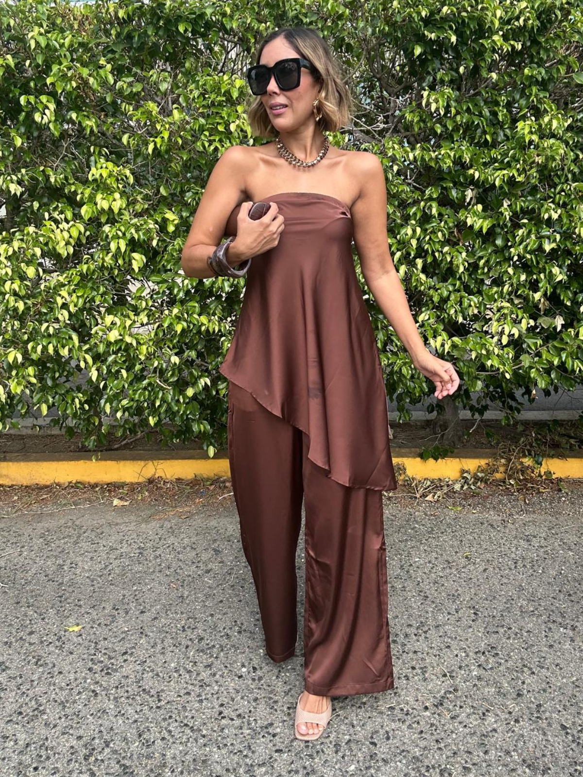 Here Comes the Glow Top and Pants Set