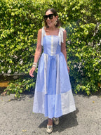 Perfectly Mixed Patchwork Maxi Dress