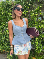 True to You Denim Top