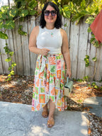 Pineapple Express Wrap Skirt