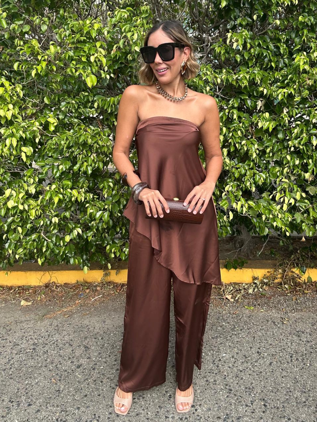 Here Comes the Glow Top and Pants Set