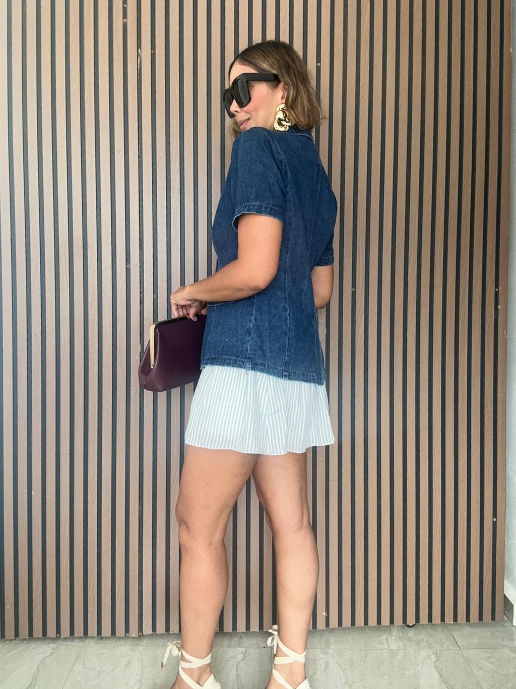 The Shortcut to Chic Denim Blazer