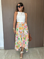 Pineapple Express Wrap Skirt
