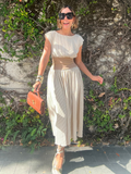 The Hamptons in Stripes Midi Dress